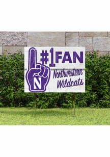 Northwestern Wildcats KH Sports Fan 18x24 Fan Yard Sign - Purple
