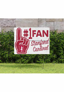 Stanford Cardinal KH Sports Fan 18x24 Fan Yard Sign - Red