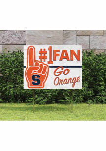 Syracuse Orange KH Sports Fan 18x24 Fan Yard Sign - Orange