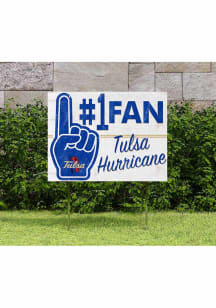 Tulsa Golden Hurricane KH Sports Fan 18x24 Fan Yard Sign - Gold