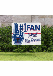 DePaul Blue Demons KH Sports Fan 18x24 Fan Yard Sign - Blue