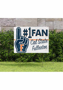 Cal State Fullerton Titans KH Sports Fan 18x24 Fan Yard Sign - Navy Blue