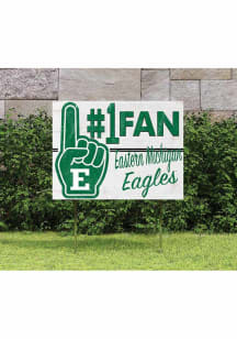 Eastern Michigan Eagles KH Sports Fan 18x24 Fan Yard Sign - Green