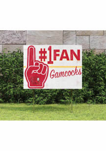 Jacksonville State Gamecocks KH Sports Fan 18x24 Fan Yard Sign - Red