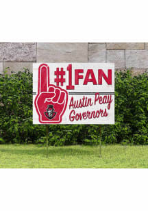 Austin Peay Governors KH Sports Fan 18x24 Fan Yard Sign - Red