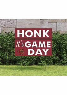 Bloomsburg University Huskies KH Sports Fan 18x24 Game Day Yard Sign - Red