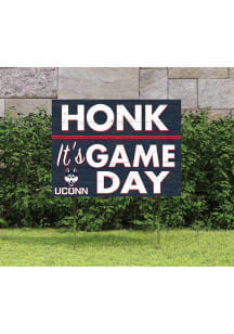 UConn Huskies KH Sports Fan 18x24 Game Day Yard Sign - White
