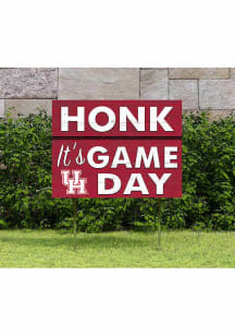 Houston Cougars KH Sports Fan 18x24 Game Day Yard Sign - Red