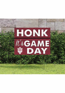 Indiana Hoosiers KH Sports Fan 18x24 Game Day Yard Sign - Red