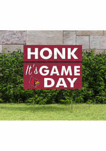 Louisville Cardinals KH Sports Fan 18x24 Game Day Yard Sign - Red