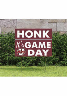 Massachusetts Minutemen KH Sports Fan 18x24 Game Day Yard Sign - Red