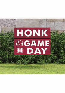 Miami RedHawks KH Sports Fan 18x24 Game Day Yard Sign - Red