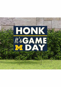 Michigan Wolverines KH Sports Fan 18x24 Game Day Yard Sign - Blue