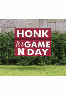 Nebraska Cornhuskers KH Sports Fan 18x24 Game Day Yard Sign - Red