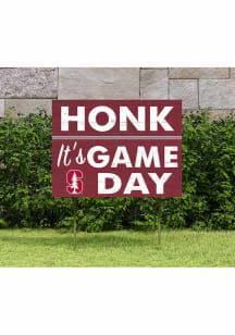 Stanford Cardinal KH Sports Fan 18x24 Game Day Yard Sign - Red