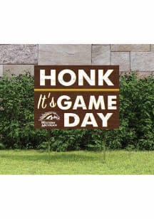 Western Michigan Broncos KH Sports Fan 18x24 Game Day Yard Sign - Brown