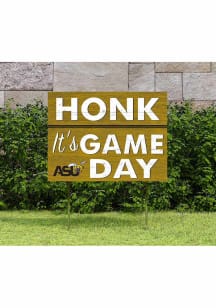 Alabama State Hornets KH Sports Fan 18x24 Game Day Yard Sign - Black