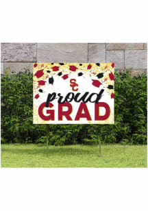 USC Trojans KH Sports Fan 18x24 Proud Grad Confetti Yard Sign - Cardinal