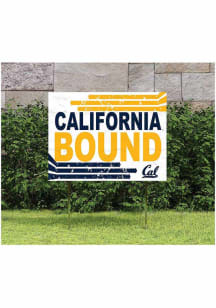 Cal Golden Bears KH Sports Fan 18" x 24" Retro School Bound Yard Sign - Blue