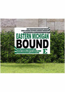 Eastern Michigan Eagles KH Sports Fan 18" x 24" Retro School Bound Yard Sign - Green