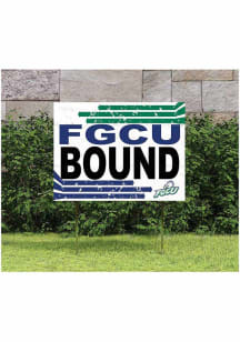 Florida Gulf Coast Eagles KH Sports Fan 18" x 24" Retro School Bound Yard Sign - Green