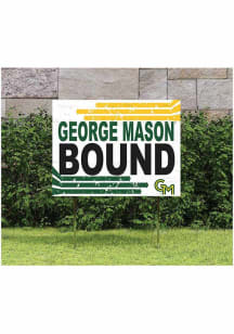 George Mason University KH Sports Fan 18" x 24" Retro School Bound Yard Sign - Green