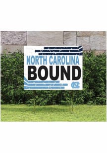 North Carolina Tar Heels KH Sports Fan 18" x 24" Retro School Bound Yard Sign - Blue