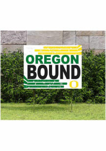 Oregon Ducks KH Sports Fan 18" x 24" Retro School Bound Yard Sign - Green
