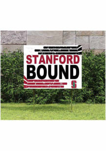 Stanford Cardinal KH Sports Fan 18" x 24" Retro School Bound Yard Sign - Cardinal