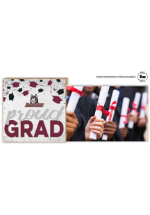 Bloomsburg University Huskies Proud Grad Floating Picture Frame - Maroon