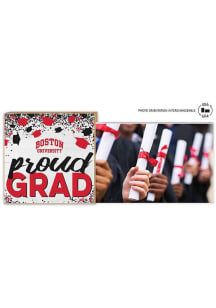 Boston Terriers Proud Grad Floating Picture Frame - Red