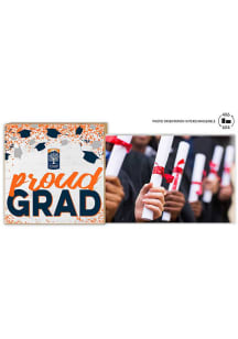 Cal State Fullerton Titans Proud Grad Floating Picture Frame - Navy Blue
