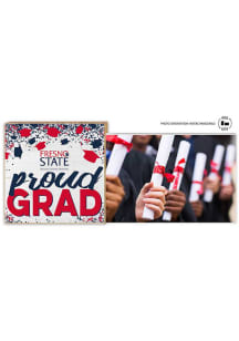 Fresno State Bulldogs Proud Grad Floating Picture Frame - Red