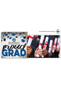 Grand Valley State Lakers Proud Grad Floating Picture Frame - Blue