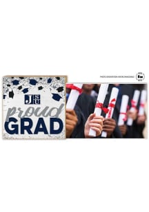 Jackson State Tigers Proud Grad Floating Picture Frame - Blue