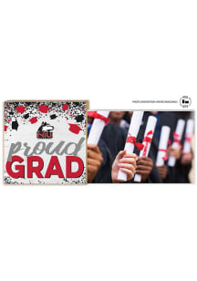 Northern Illinois Huskies Proud Grad Floating Picture Frame - Red