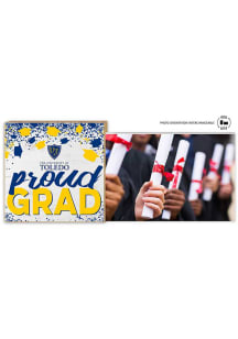 Toledo Rockets Proud Grad Floating Picture Frame - Blue