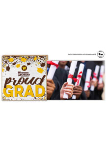 Western Michigan Broncos Proud Grad Floating Picture Frame - Brown