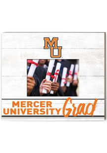 Mercer Bears Team Spirit Picture Frame - Orange