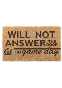Cal Golden Bears Will Not Answer on Game Day Door Mat