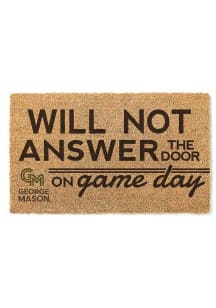 George Mason University Will Not Answer on Game Day Door Mat
