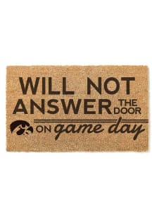 Iowa Hawkeyes Will Not Answer on Game Day Door Mat
