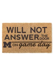 Michigan Wolverines Will Not Answer on Game Day Door Mat