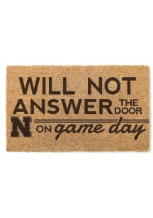 Nebraska Cornhuskers Will Not Answer on Game Day Door Mat