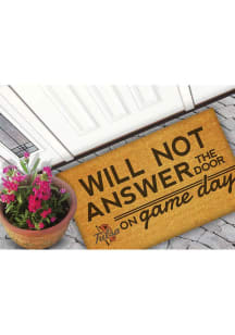 Tulsa Golden Hurricane Will Not Answer on Game Day Door Mat