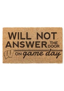 Wisconsin Badgers Will Not Answer on Game Day Door Mat