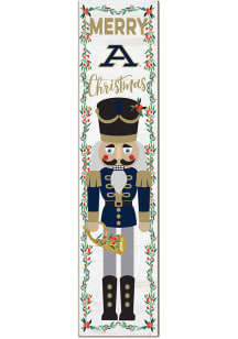 KH Sports Fan Akron Zips Nutcracker Leaning Sign - Blue