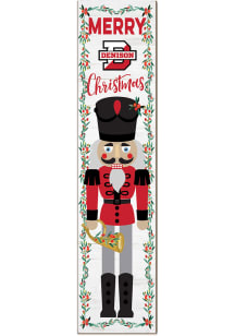 KH Sports Fan Denison Big Red Nutcracker Leaning Sign - Red