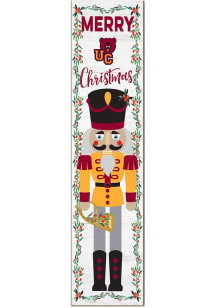 KH Sports Fan Ursinus Bears Nutcracker Leaning Sign - Red