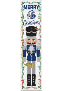 KH Sports Fan Drake Bulldogs Nutcracker Leaning Sign - Blue